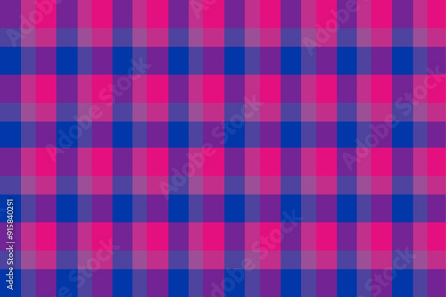 Bisexual lgbt flag plaid stripes pattern