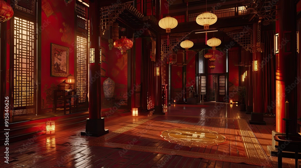 Fototapeta premium Octagon Environment