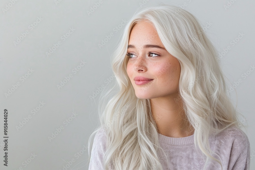 Portrait of a silver-haired woman with a gentle smile, gazing to the side, wearing a gray top against a neutral background.
Portrait of a silver-haired woman with a gentle smile, gazing to the side, wearing a gray top against a neutral background.