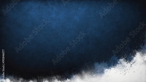 Abstract Cloud of White Powder Particles in Motion