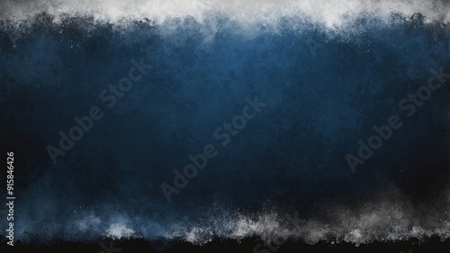Abstract Cloud of White Powder Particles in Motion