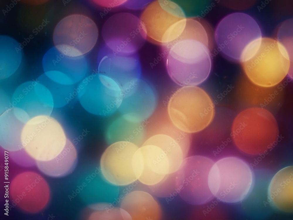 Obraz premium A mesmerizing bokeh lights bckground.