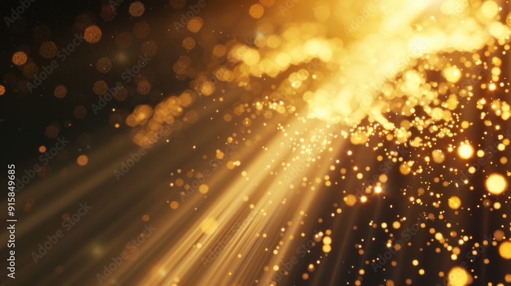 Golden Light Abstract Background Golden Light Abstract Background