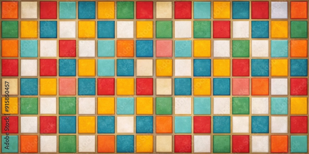 Colorful squares in a retro pattern background, retro, colorful, squares, background, design, vibrant, mosaic, geometric Colorful squares in a retro pattern background, retro, colorful, squares, background, design, vibrant, mosaic, geometric