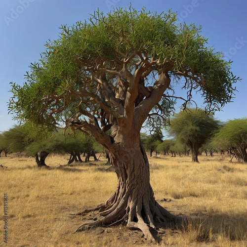 a thorn tree ai image