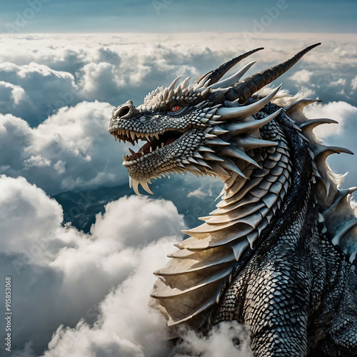 Dragon dragon claws dragon scale dragon ai photo