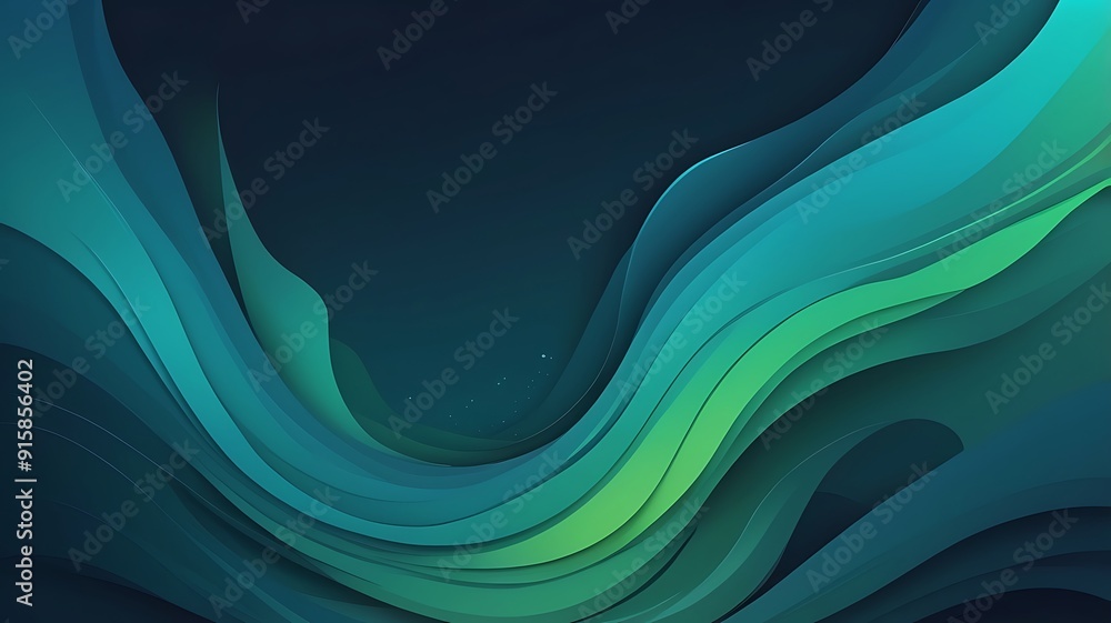 Fototapeta premium Abstract background with smooth shapes. Geometric shapes. Abstract gradient colored background
