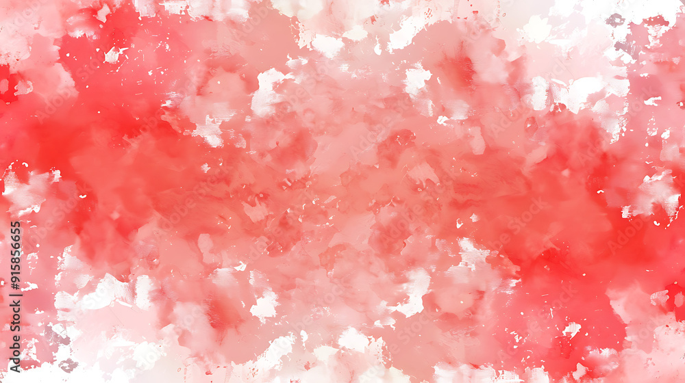Crimson Dreams: Vibrant Red Watercolor Crimson Dreams: Vibrant Red Watercolor