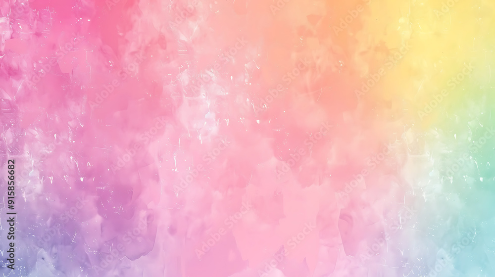 Pastel Whispers: Dreamy Gradient Watercolor Pastel Whispers: Dreamy Gradient Watercolor
