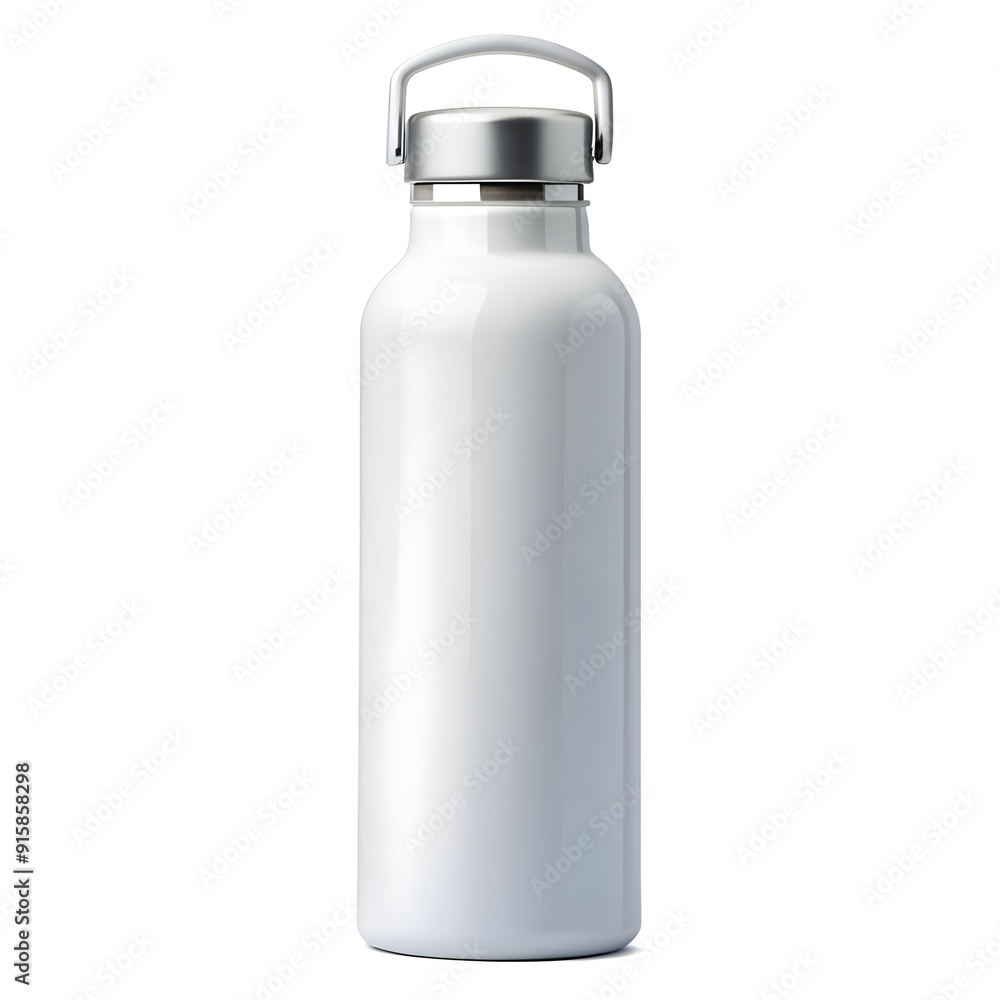 white reusable water bottle white reusable water bottle