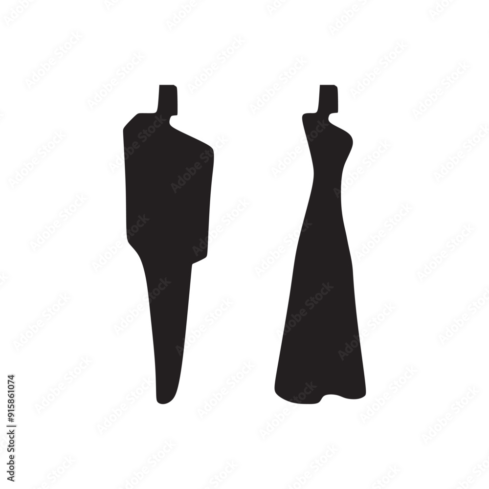 Lavatory and restroom sign for man and women isolated icon graphic vector Lavatory and restroom sign for man and women isolated icon graphic vector