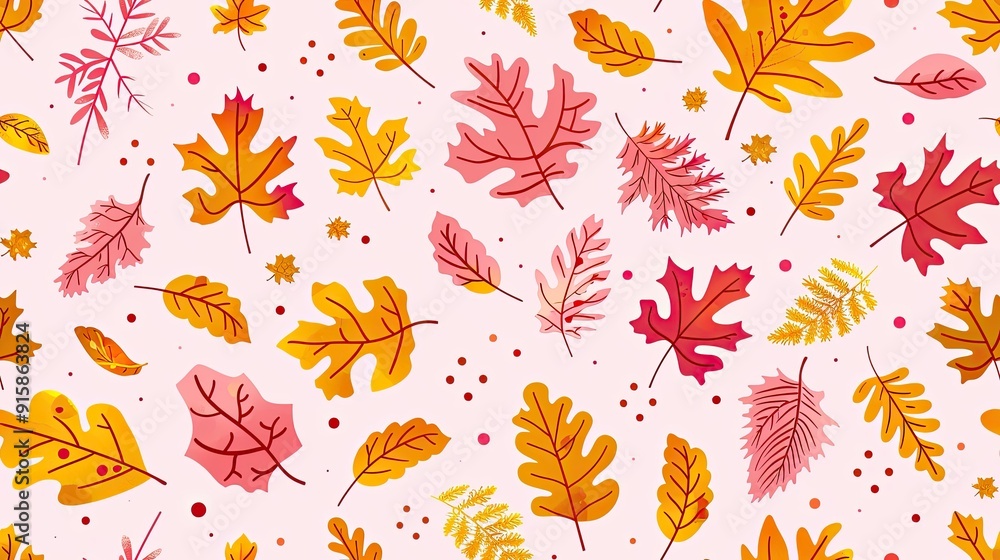 Autumn seamless pattern Autumn seamless pattern