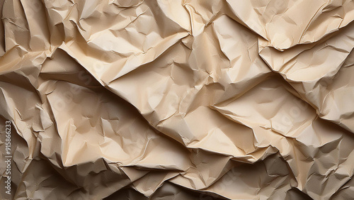 Textura de papel arrugado