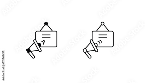 Hiring icon design with white background stock illustration