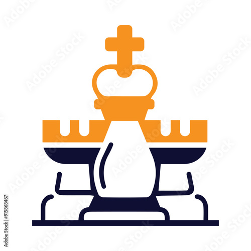 chess strategy tactic icon