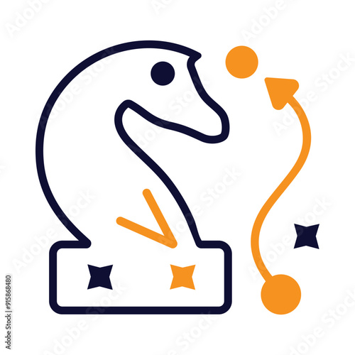chess strategy tactic icon