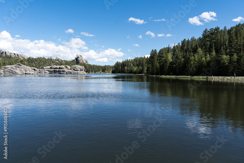 Sylvan Lake in Custer State Park, Black Hills, South Dakota