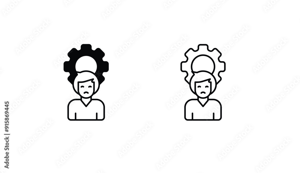Skills icon design with white background stock illustration Skills icon design with white background stock illustration