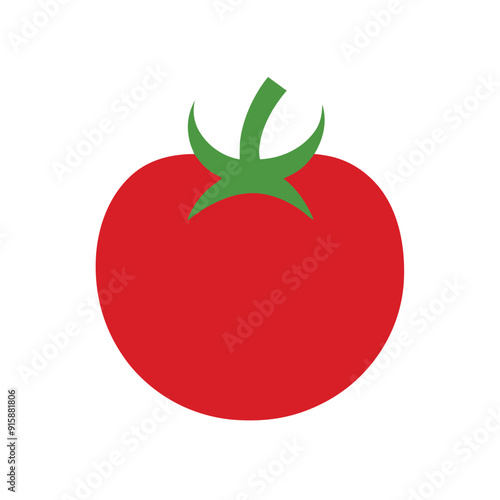 tomato isolated on white background 