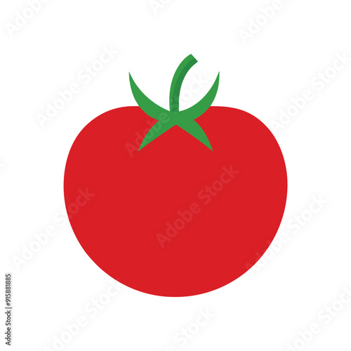 tomato isolated on white background 