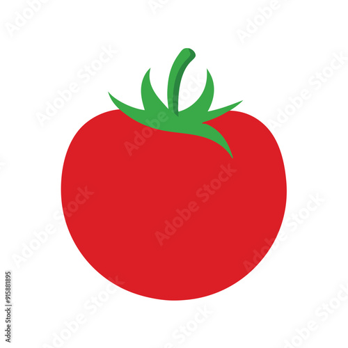 tomato isolated on white background 