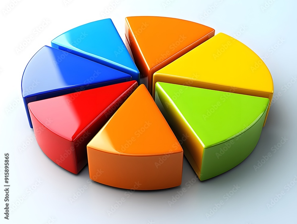 Obraz premium a colorful circle with the word multicolor on it.