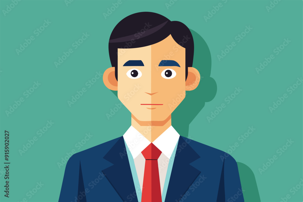 A businessman stands confidently in a suit and tie, ready to engage in various professional activities in a modern office environment A businessman stands confidently in a suit and tie, ready to engage in various professional activities in a modern office environment