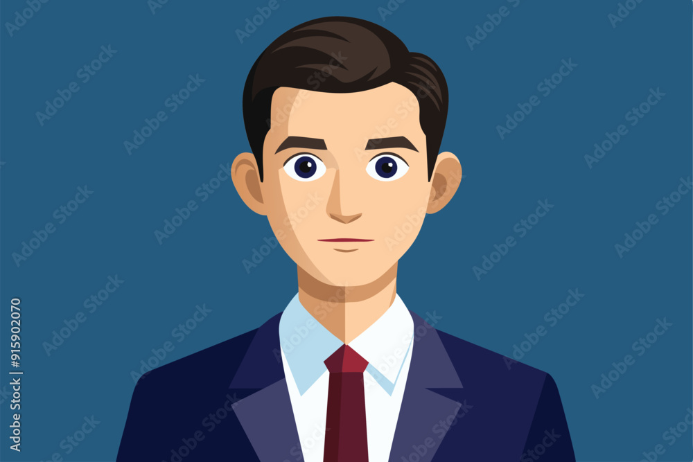 A businessman adjusts his tie, ready for an upcoming corporate meeting in a modern office setting A businessman adjusts his tie, ready for an upcoming corporate meeting in a modern office setting