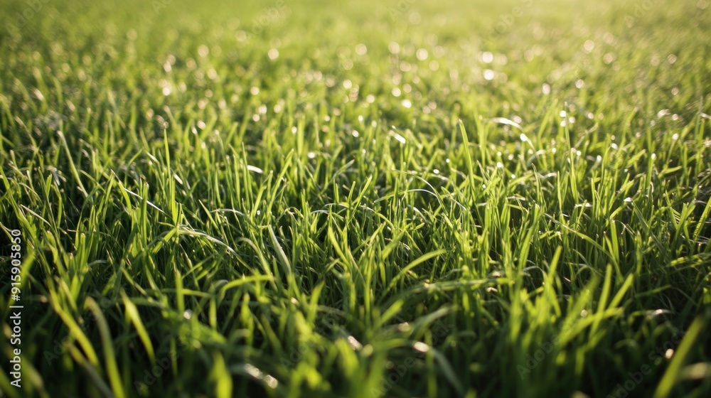 Green Grass Blades In The Sunlight Green Grass Blades In The Sunlight
