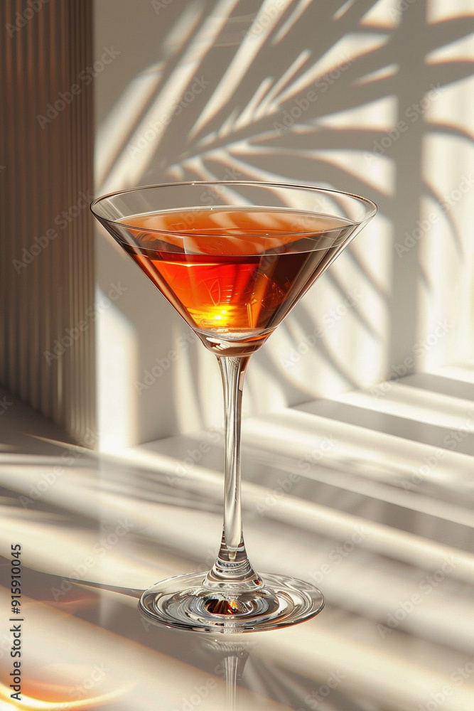 Alcoholic cocktail drink in a glass, opulant background Alcoholic cocktail drink in a glass, opulant background