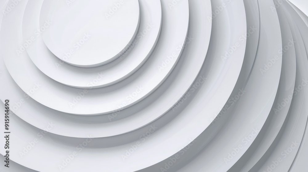 A simple yet striking image of a white circular object set against a black background A simple yet striking image of a white circular object set against a black background