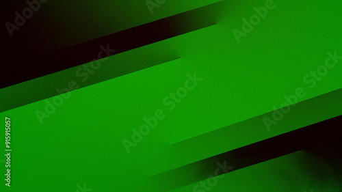 Obraz na płótnie Black lime green abstract background. Geometric. Diagonal line stripe angle 3d shadow. Noise grain grunge particle. Bright neon metallic. Color gradient. Blank template. Design. Advertising sale. w salonie
