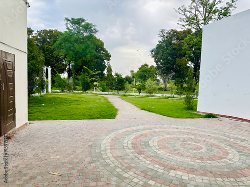 a beautiful view of garden
landscape of park