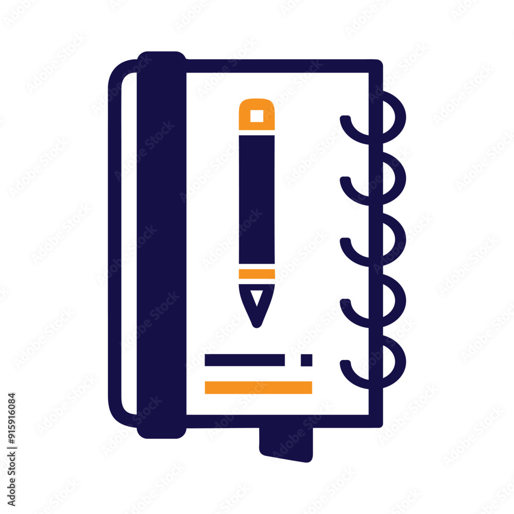 pen, notebook, pad, dairy, notebook diary icon pen, notebook, pad, dairy, notebook diary icon