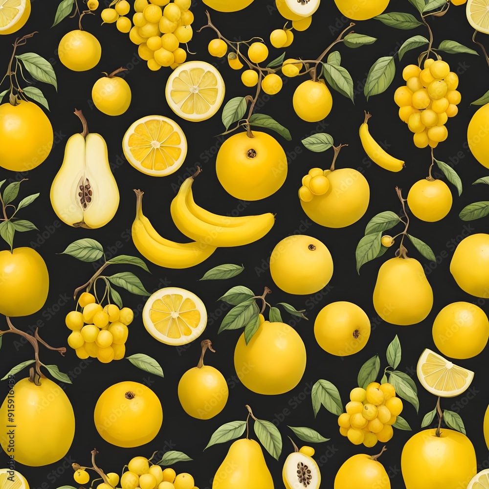 Obraz premium pattern with pears