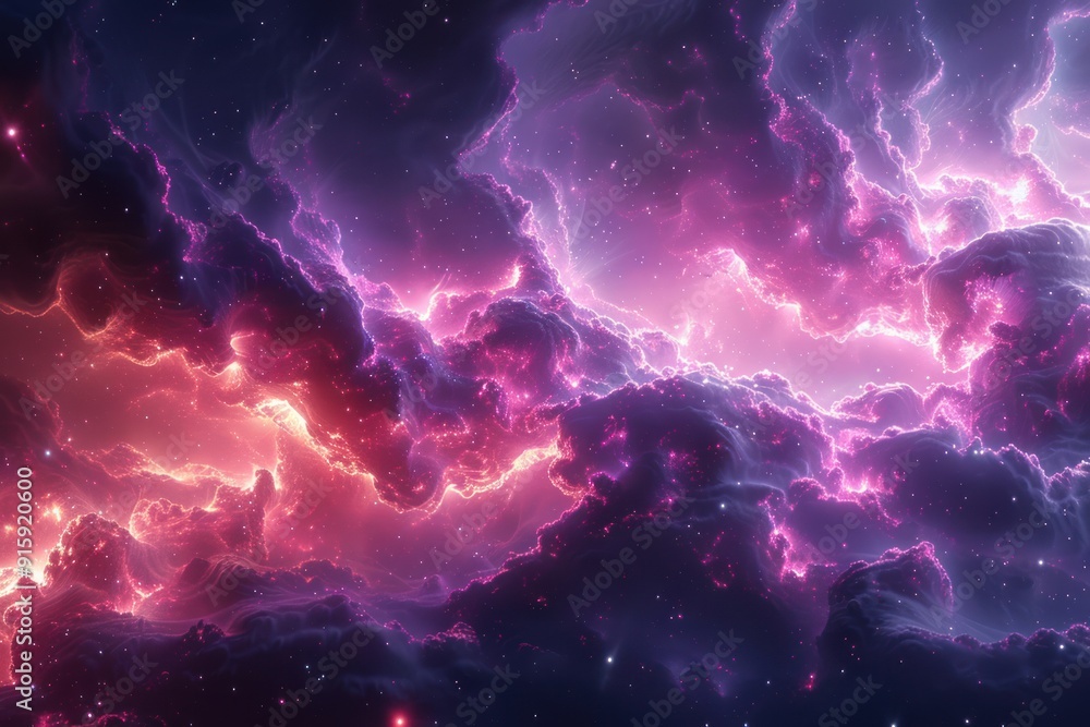 Cosmic Clouds in Vibrant Hues Cosmic Clouds in Vibrant Hues
