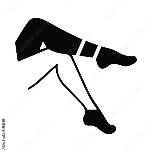 leg, body parts, Prosthetic leg icon