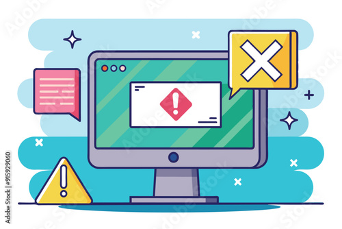 A computer screen displays warning messages indicating potential damage issues, highlighting concerns users may face during work