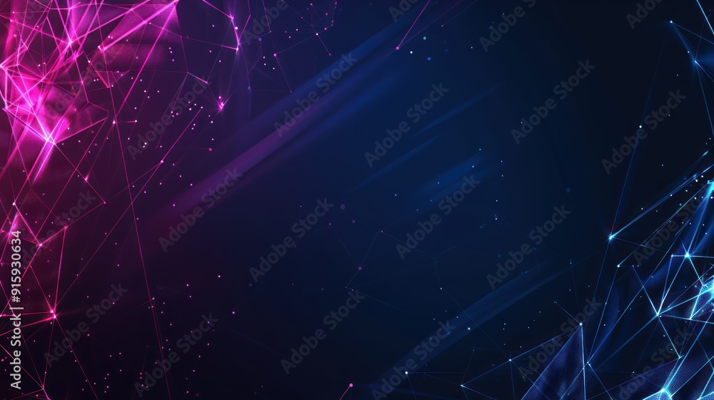 Fototapeta premium Abstract Digital Network Background