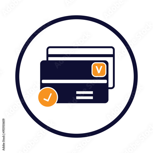 Card, atm card, payment, bank cheque, lock, secure, protection, secure payment icon