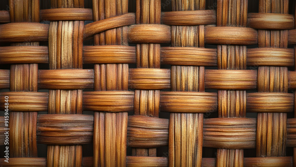 Intricate Rattan Weave Pattern Intricate Rattan Weave Pattern