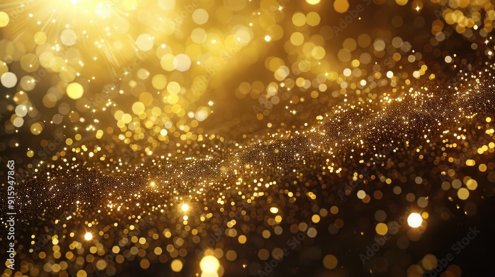 Sophisticated gold and black background with fireworks and sparkles for special occasions like birthdays, big events, and holidays such as Independence Day or New Year's Eve. Sophisticated gold and black background with fireworks and sparkles for special occasions like birthdays, big events, and holidays such as Independence Day or New Year's Eve.