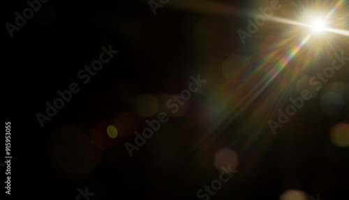 Abstract of lighting for background.abstract of digital lens flare background. Beautiful rays of light.	
