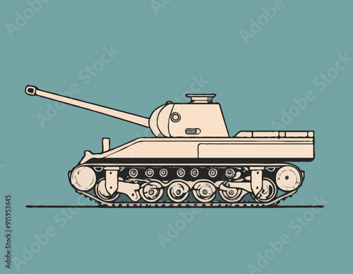 Hand drawn tank car