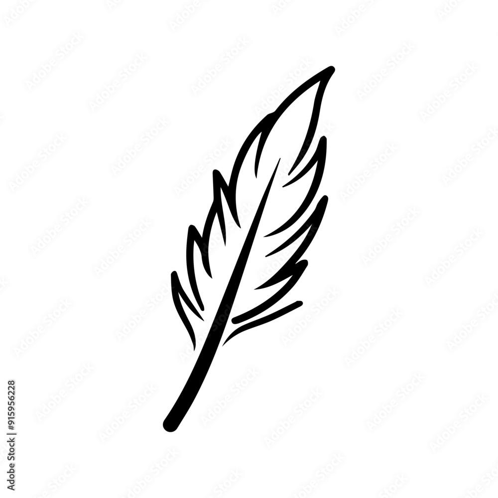 Quill icon or modern line symbol. Vector line art and icon design with bold outline. Black and white Pixel Perfect minimalistic symbol isolated white background. Silhouette simple thin sign Quill icon or modern line symbol. Vector line art and icon design with bold outline. Black and white Pixel Perfect minimalistic symbol isolated white background. Silhouette simple thin sign