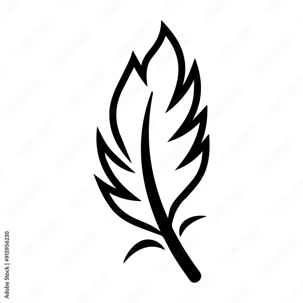 Quill icon or modern line symbol. Vector line art and icon design with bold outline. Black and white Pixel Perfect minimalistic symbol isolated white background. Silhouette simple thin sign Quill icon or modern line symbol. Vector line art and icon design with bold outline. Black and white Pixel Perfect minimalistic symbol isolated white background. Silhouette simple thin sign