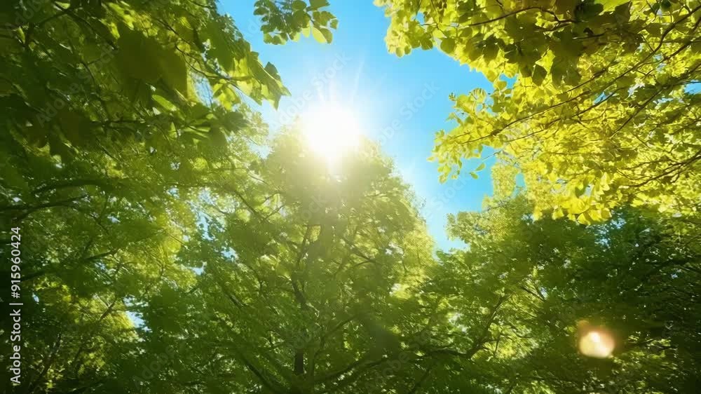 The gentle glow of sunlight shining through a canopy of leaves creating a tranquil and peaceful scene for nature lovers to immerse themselves in. The gentle glow of sunlight shining through a canopy of leaves creating a tranquil and peaceful scene for nature lovers to immerse themselves in.