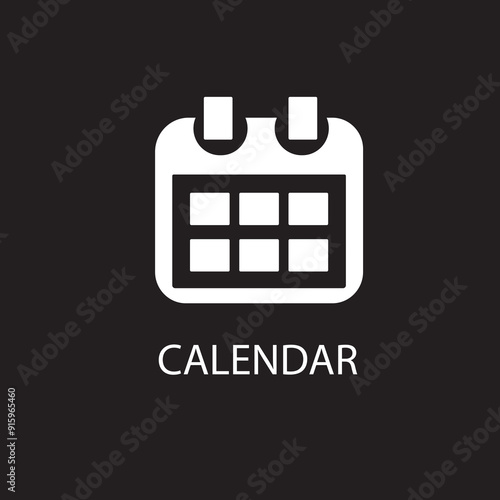 Calendar icon vector illustration. Calendar symbols 