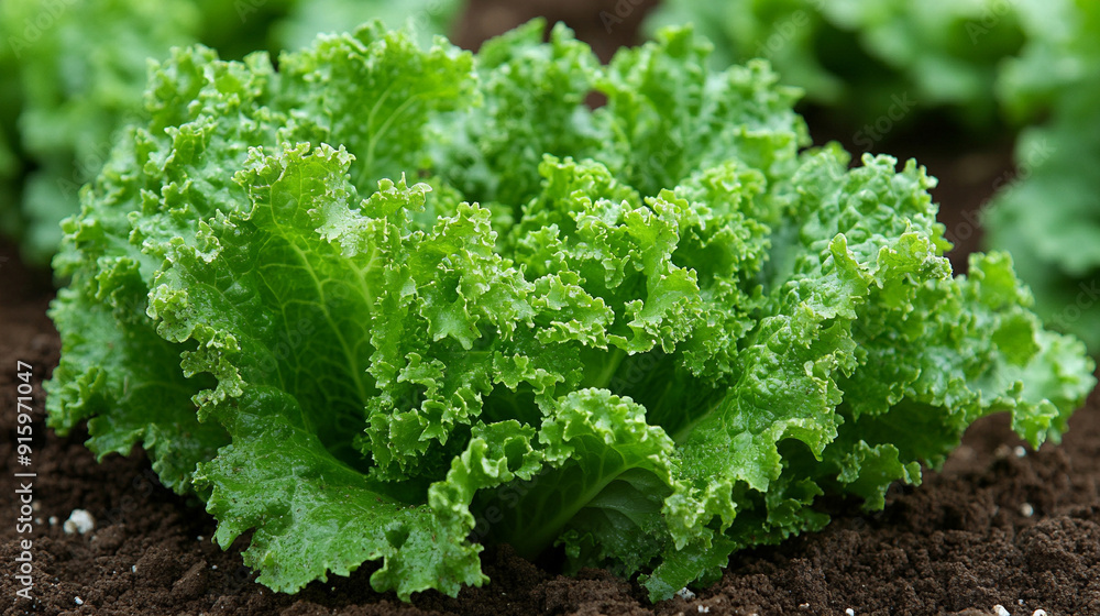 fresh green lettuce leaves, showcasing the organic texture and rich color of a healthy salad ingredient fresh green lettuce leaves, showcasing the organic texture and rich color of a healthy salad ingredient