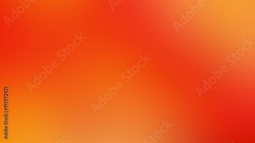 Abstract gradient background with slowly flickering red, orange and yellow colors. Smooth gradient transition. Seamless loop cycle animation that can repeat endlessly